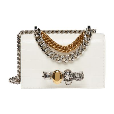 Alexander McQueen Mini Jewelled Satchel Bag