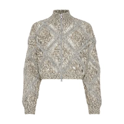 Brunello Cucinelli Dazzling Embroidery cardigan