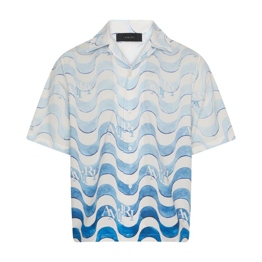 Amiri Amiri staggered wave shirt