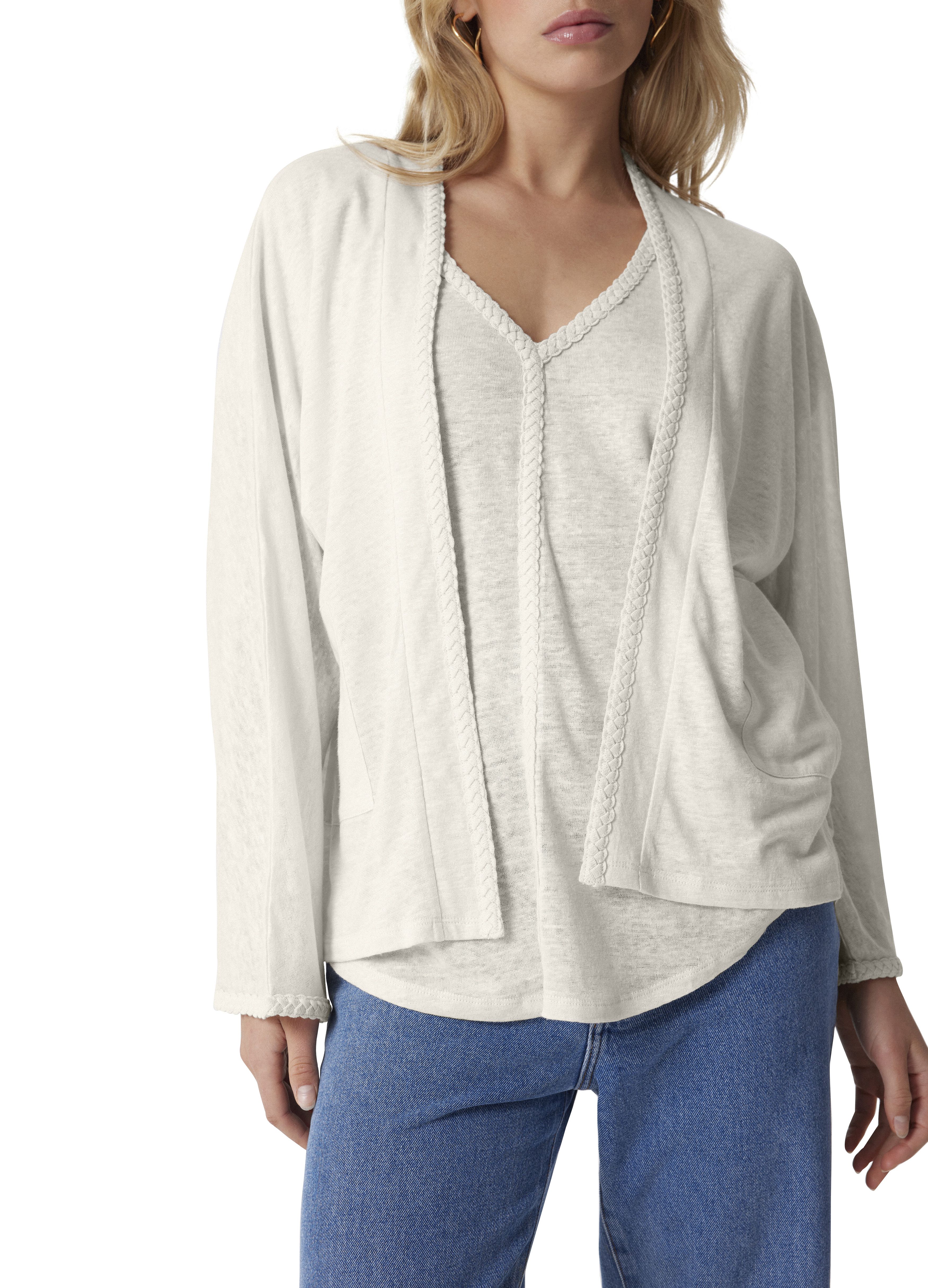  Malou linen cardigan