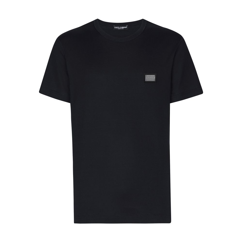 Dolce & Gabbana Cotton T-shirt with branded tag