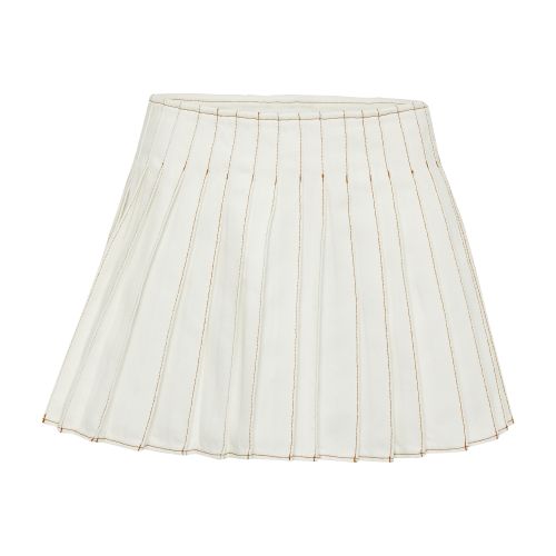 Ami Paris Pleated mini skirt