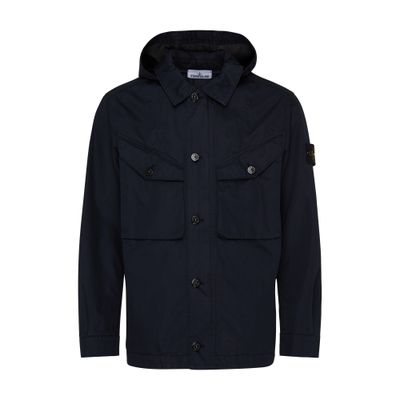 Stone Island Jacket with logo patch