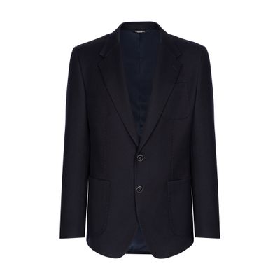 Dolce & Gabbana Single-breasted stretch wool tricotine jacket