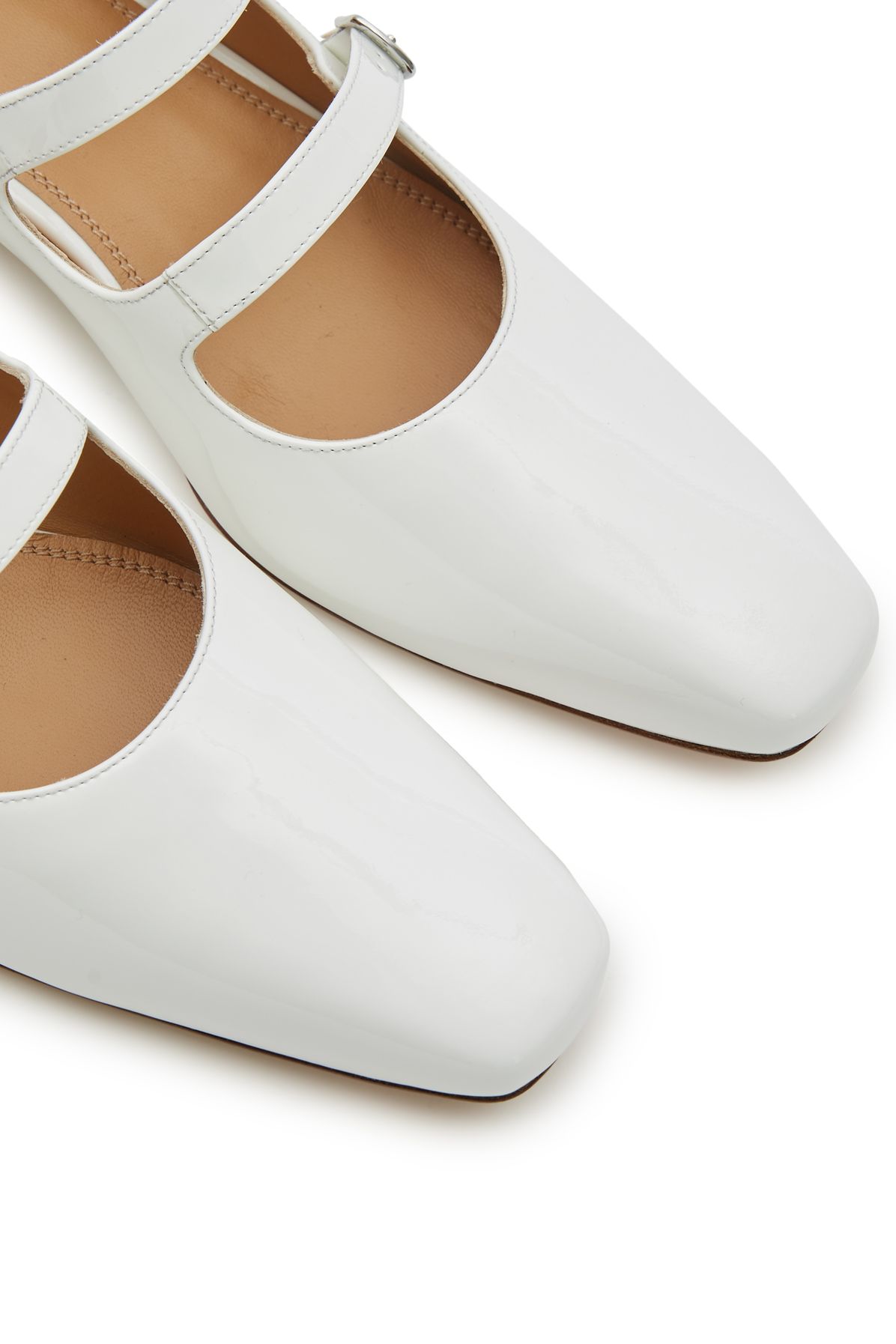 Maison Margiela Barbs strap ballerinas