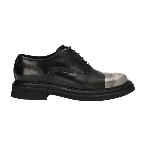 Dolce & Gabbana Brushed Calf Leather Derby Shoes