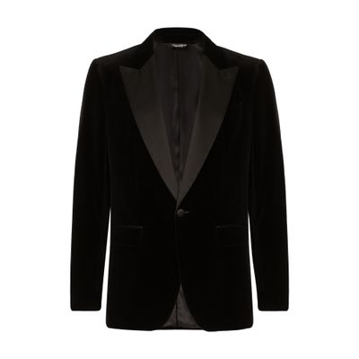 Dolce & Gabbana Velvet tuxedo jacket