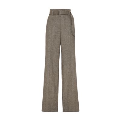 Brunello Cucinelli Loose Corset trousers with monili