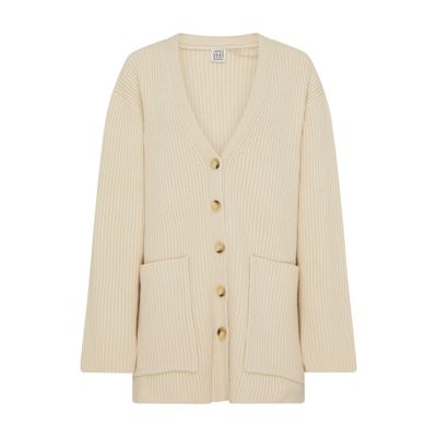 Toteme Ribbed wool cardigan