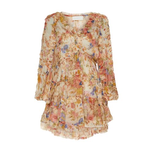 Zimmermann August Billow Frill mini dress