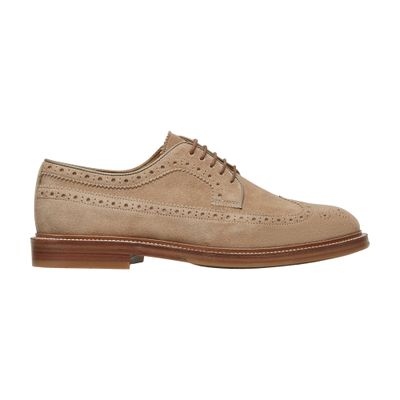 Brunello Cucinelli Longwing Brogue Derby shoes