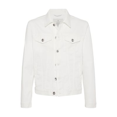 Brunello Cucinelli Denim four-pocket jacket