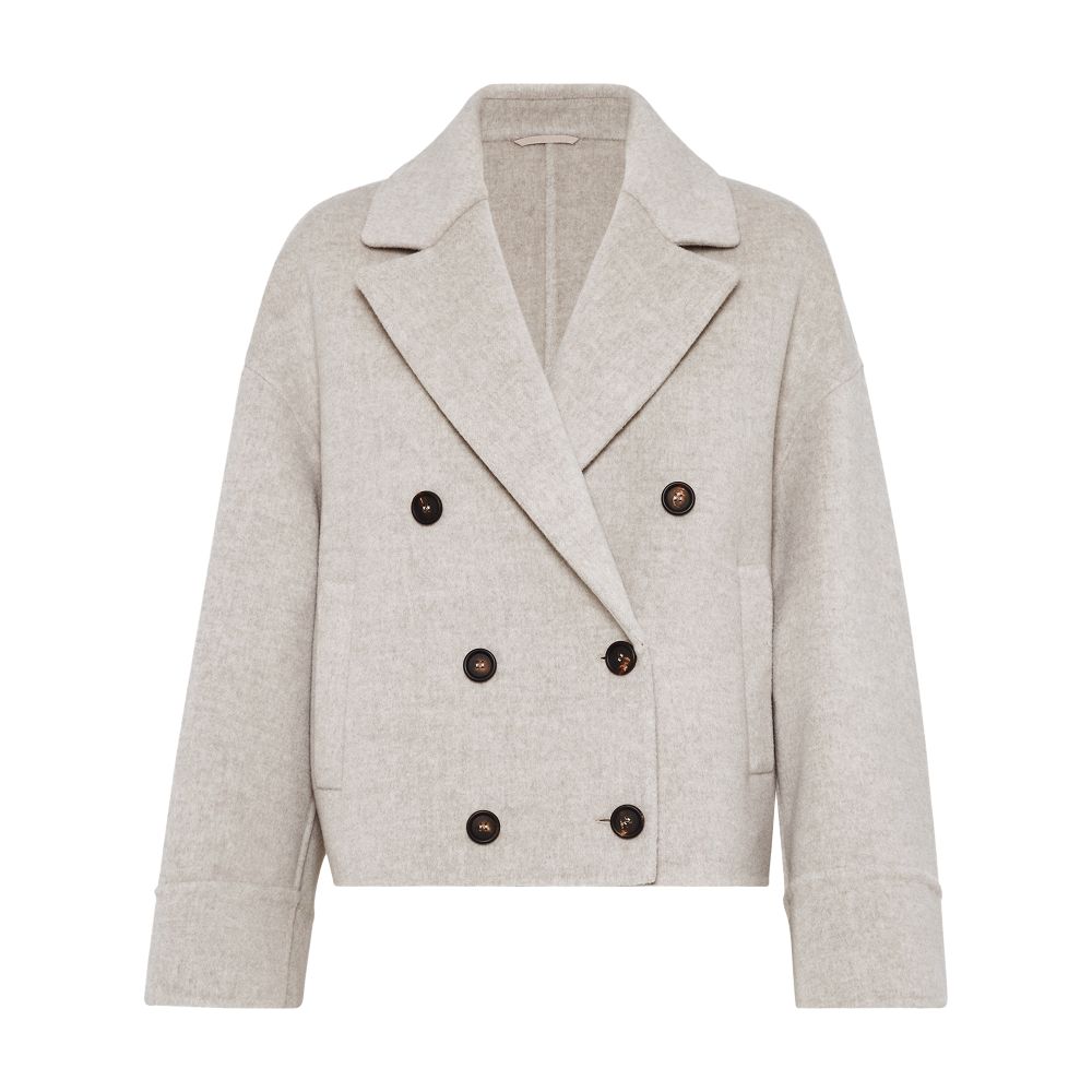 Brunello Cucinelli Hand-finished Caban jacket