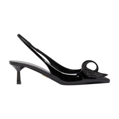 Prada Patent leather slingback shoes