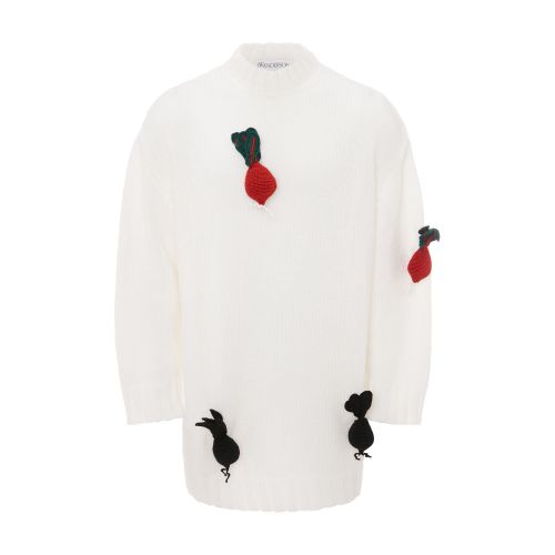  3d Radish Crewneck Jumper