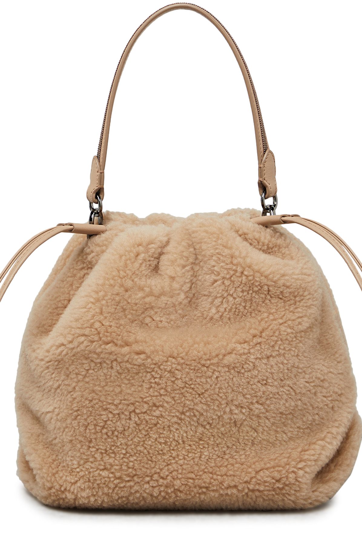 Brunello Cucinelli Virgin wool and cashmere bag