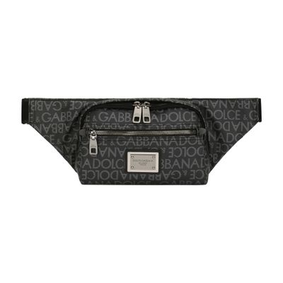 Dolce & Gabbana Small jacquard belt bag