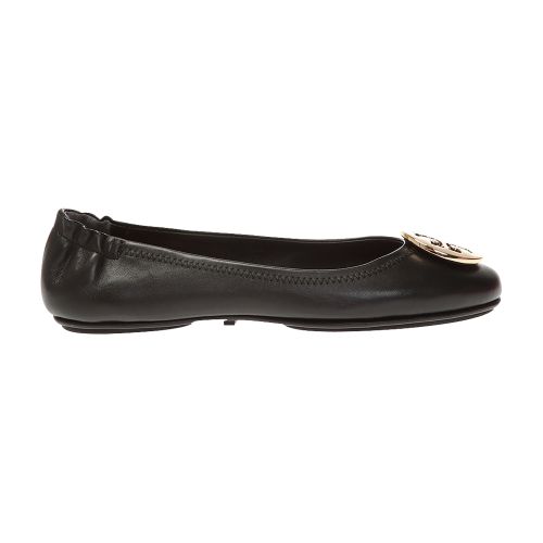 Tory Burch Leather ballet flats with logo