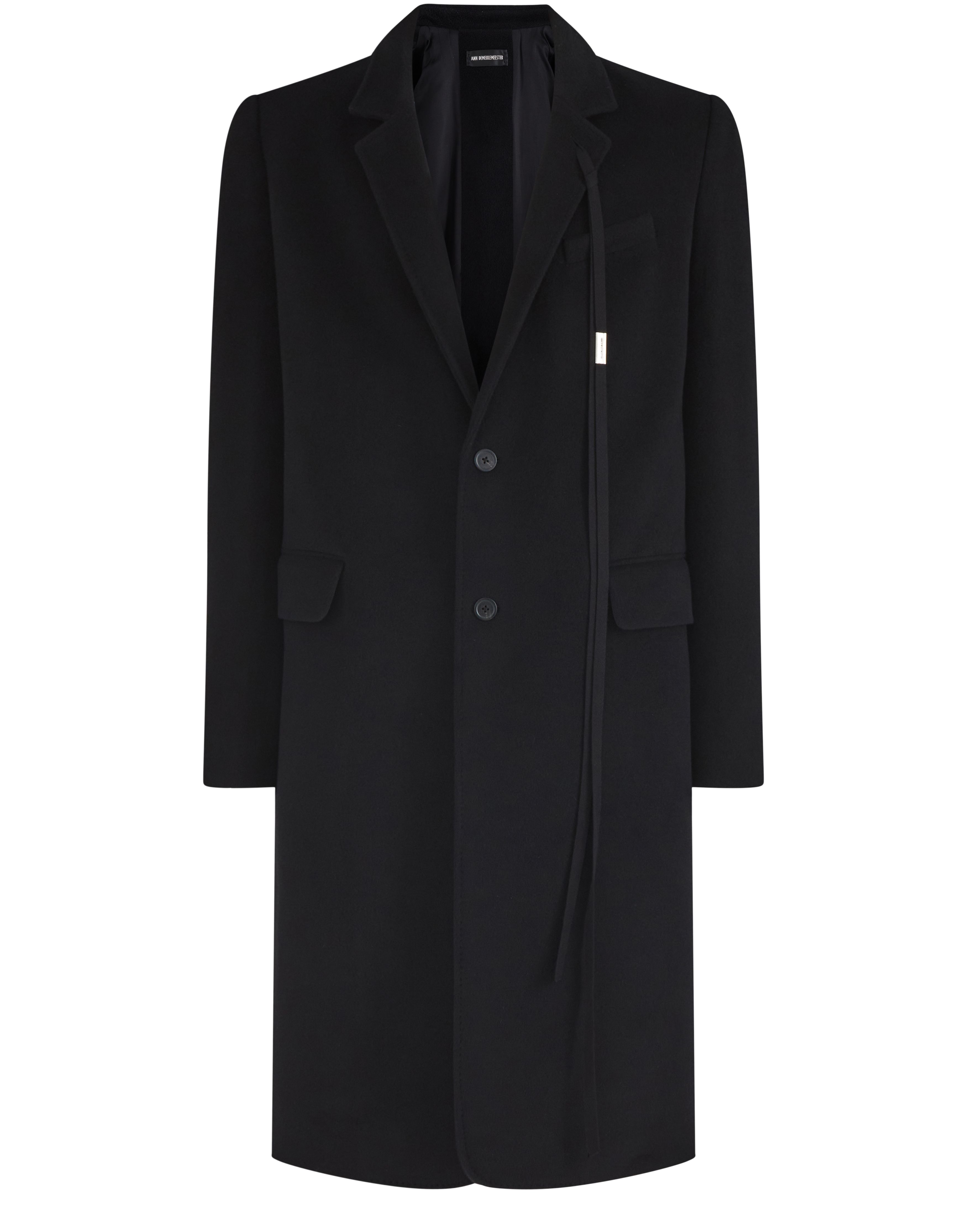 Ann Demeulemeester Ian Standard Tailored Straight Coat