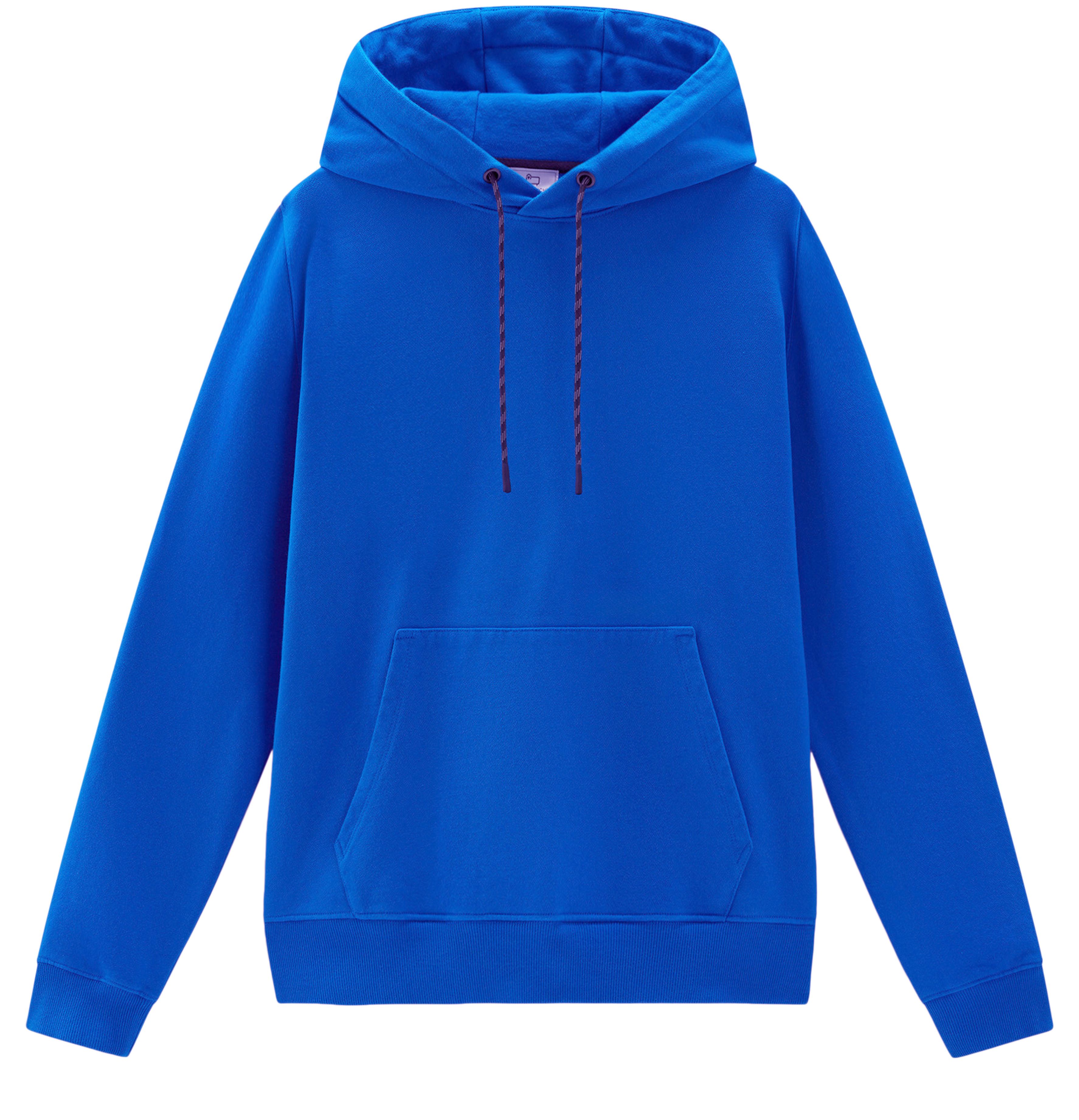 Woolrich Us trails pure cotton hoodie