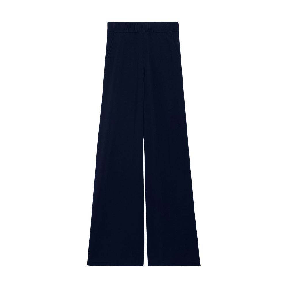  Floaty knit trousers