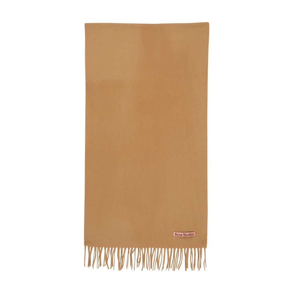 Acne Studios Fringed cashmere scarf