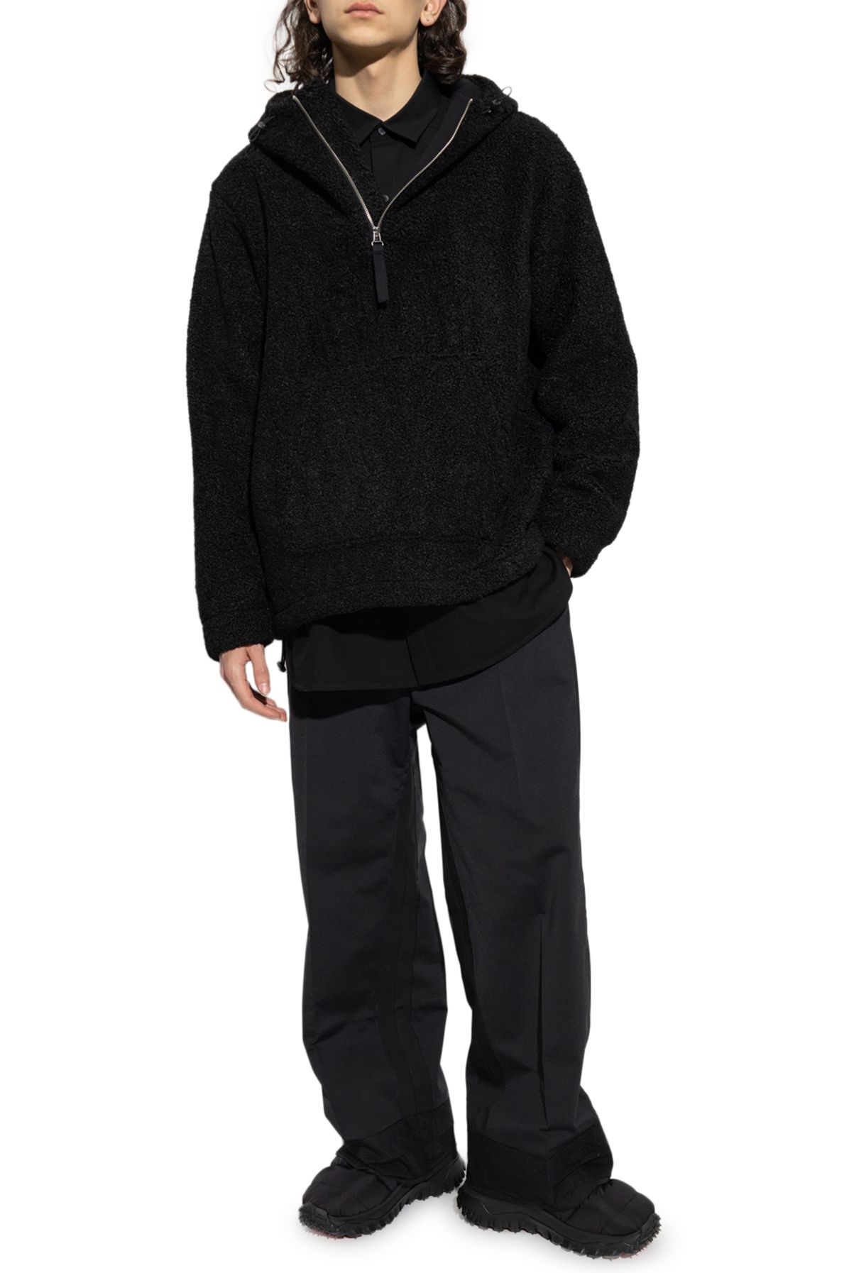 Helmut Lang Textured hoodie