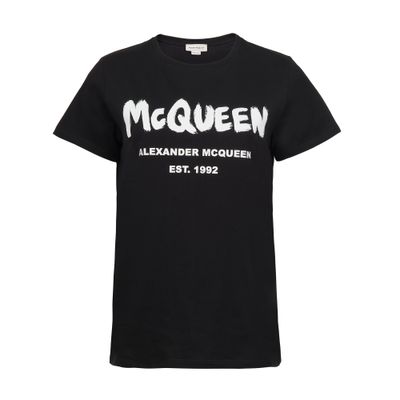 Alexander McQueen McQueen Graffiti t-shirt