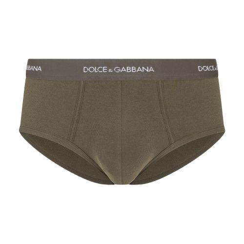 Dolce & Gabbana Fine-rib cotton Brando briefs