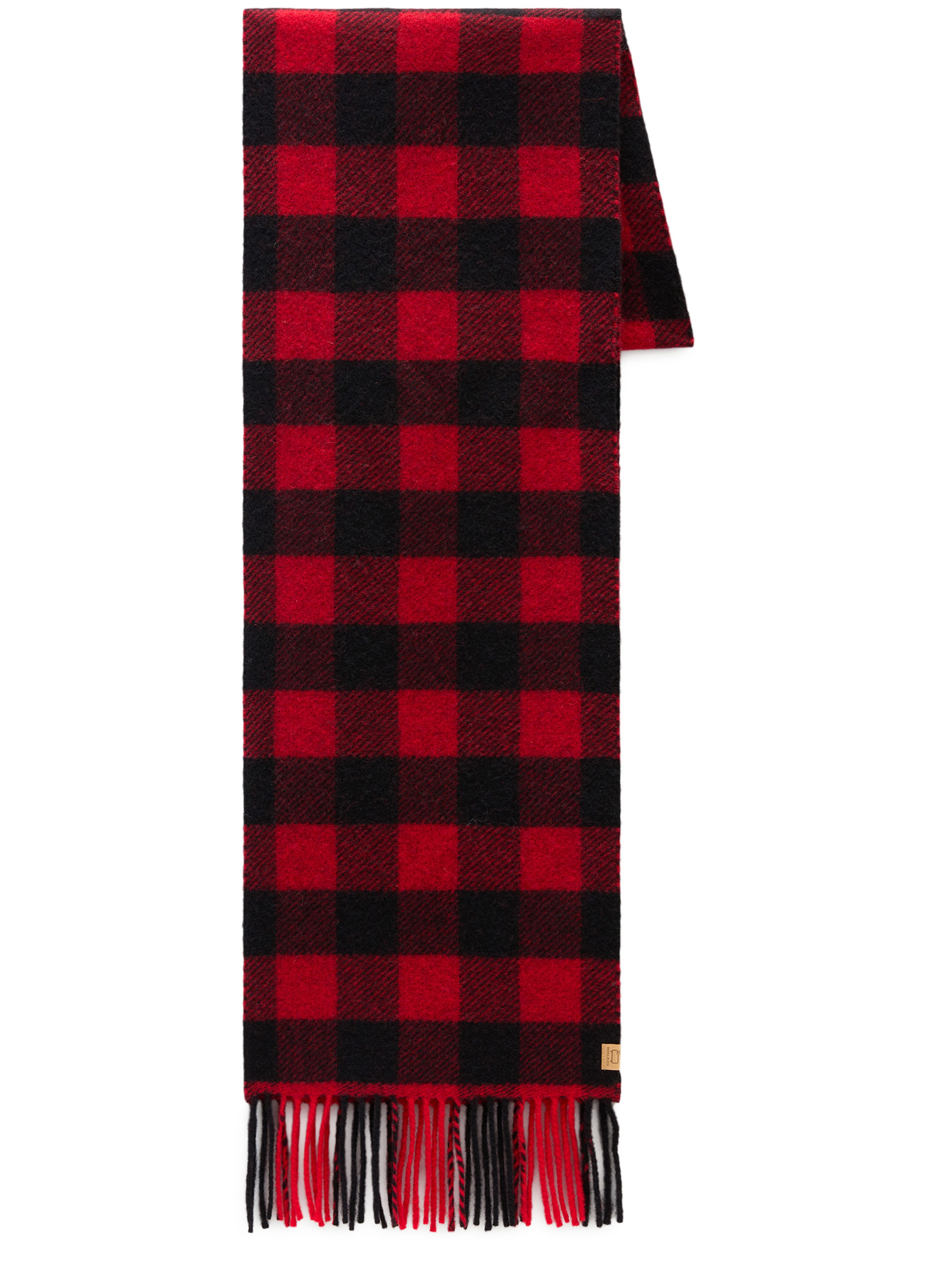 Woolrich Plaid Scarf in Wool Blend