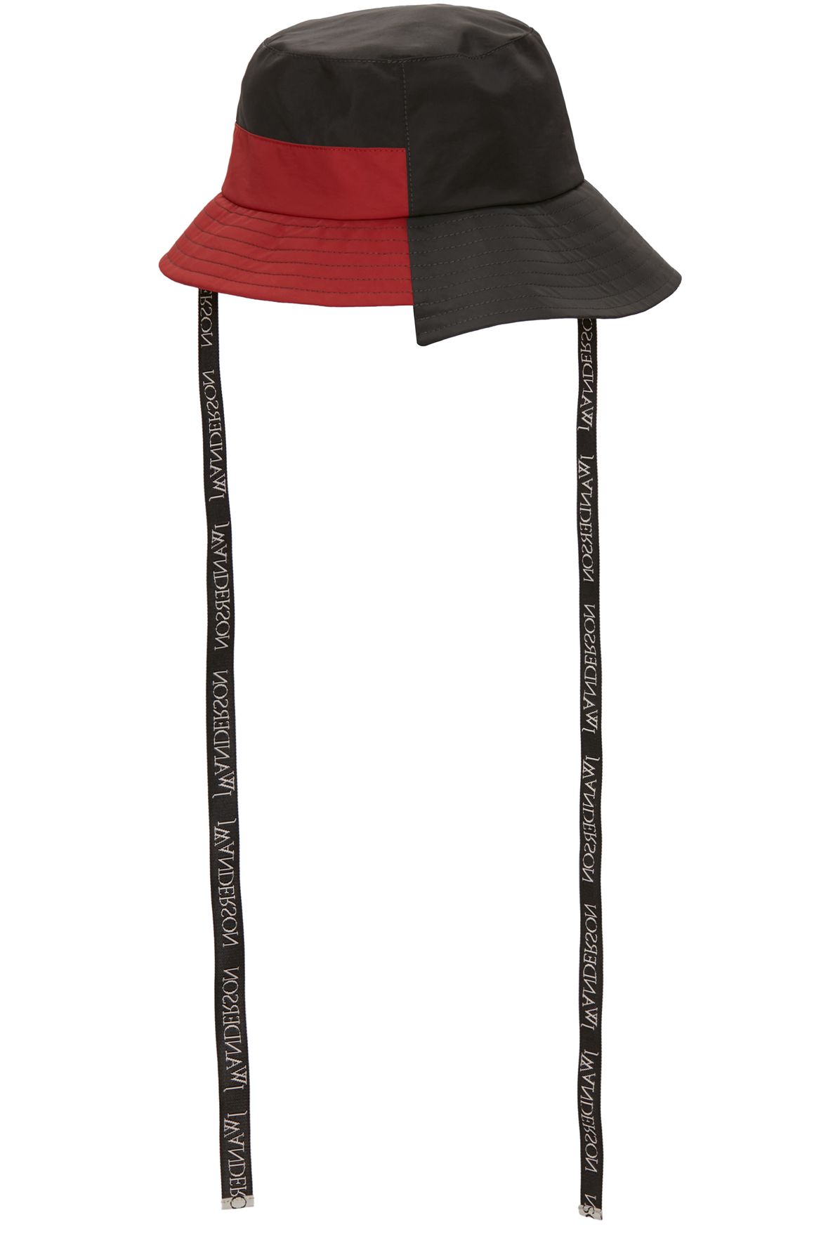  Asymmetric colourblock bucket hat