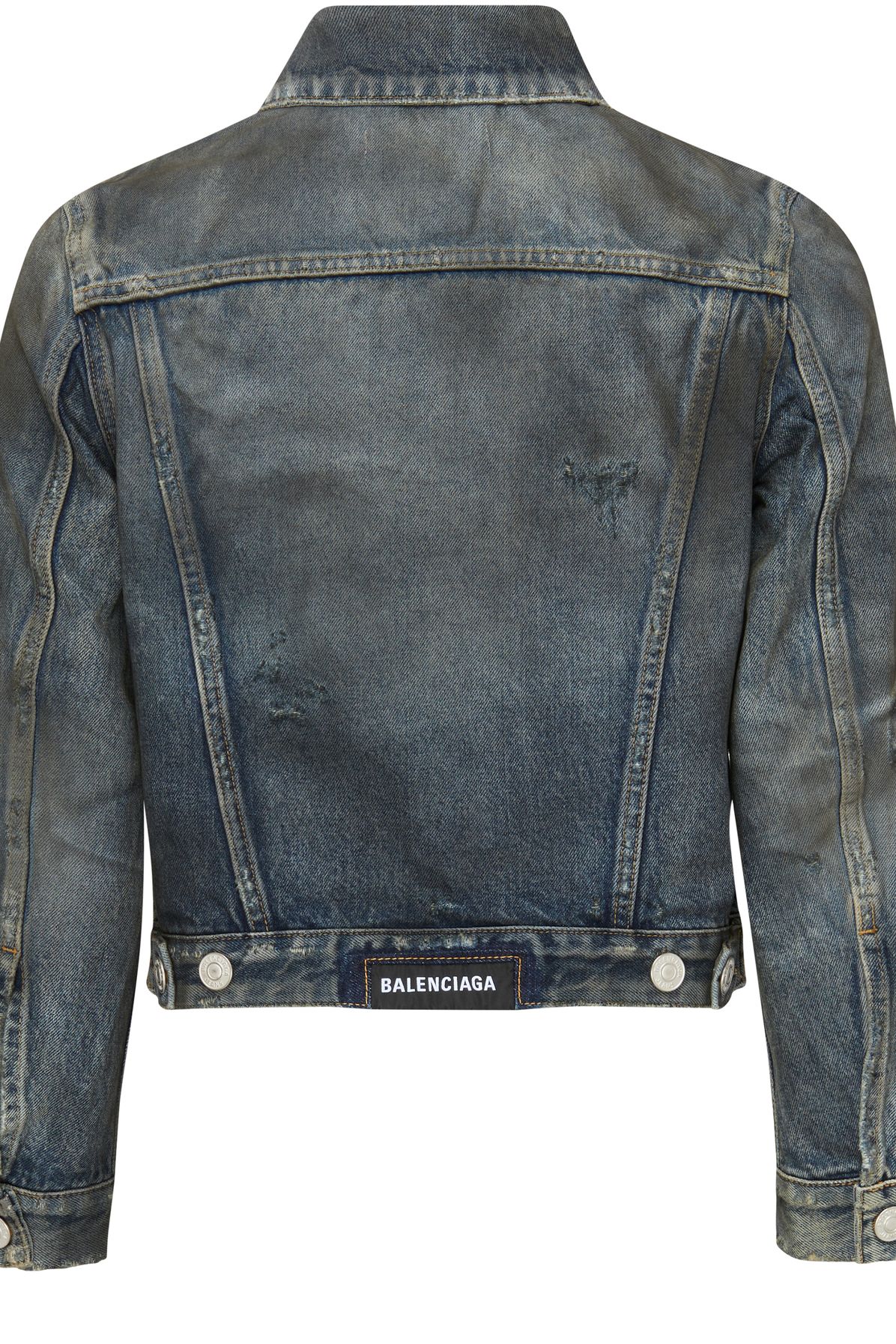 Balenciaga Shrunk Denim Jacket in Japanese denim