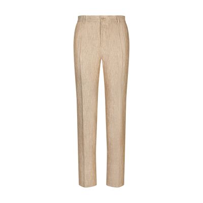 Dolce & Gabbana Classic linen pants