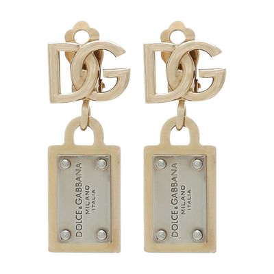 Dolce & Gabbana Earrings with DG logo and tag