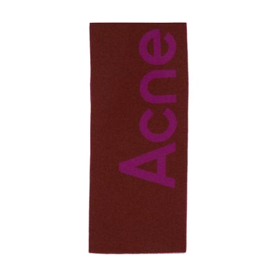 Acne Studios Logo scarf