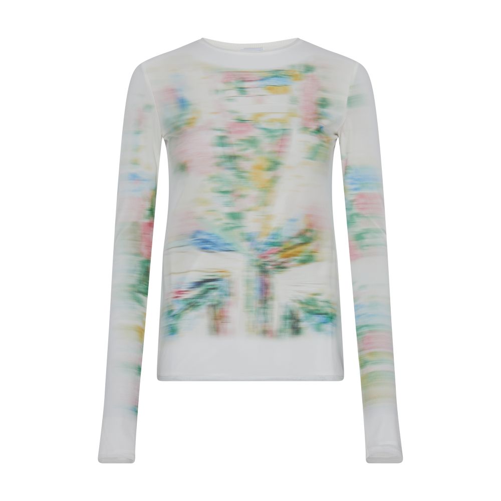 Loewe Blurred printed top