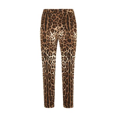 Dolce & Gabbana Printed cotton pants