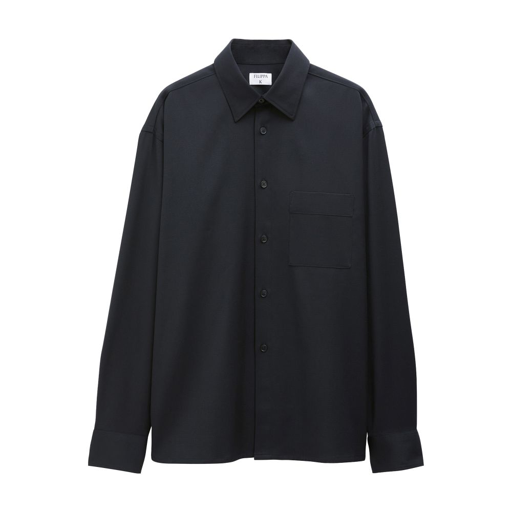 Filippa K Wool twill shirt