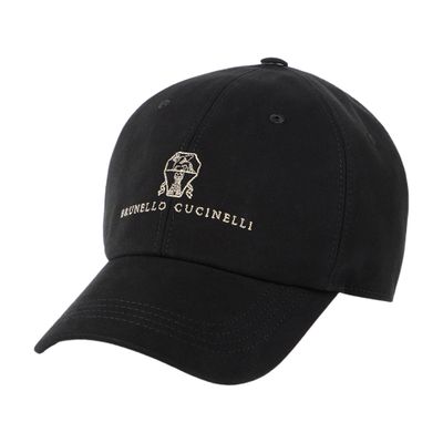 Brunello Cucinelli Baseball cap with embroidery