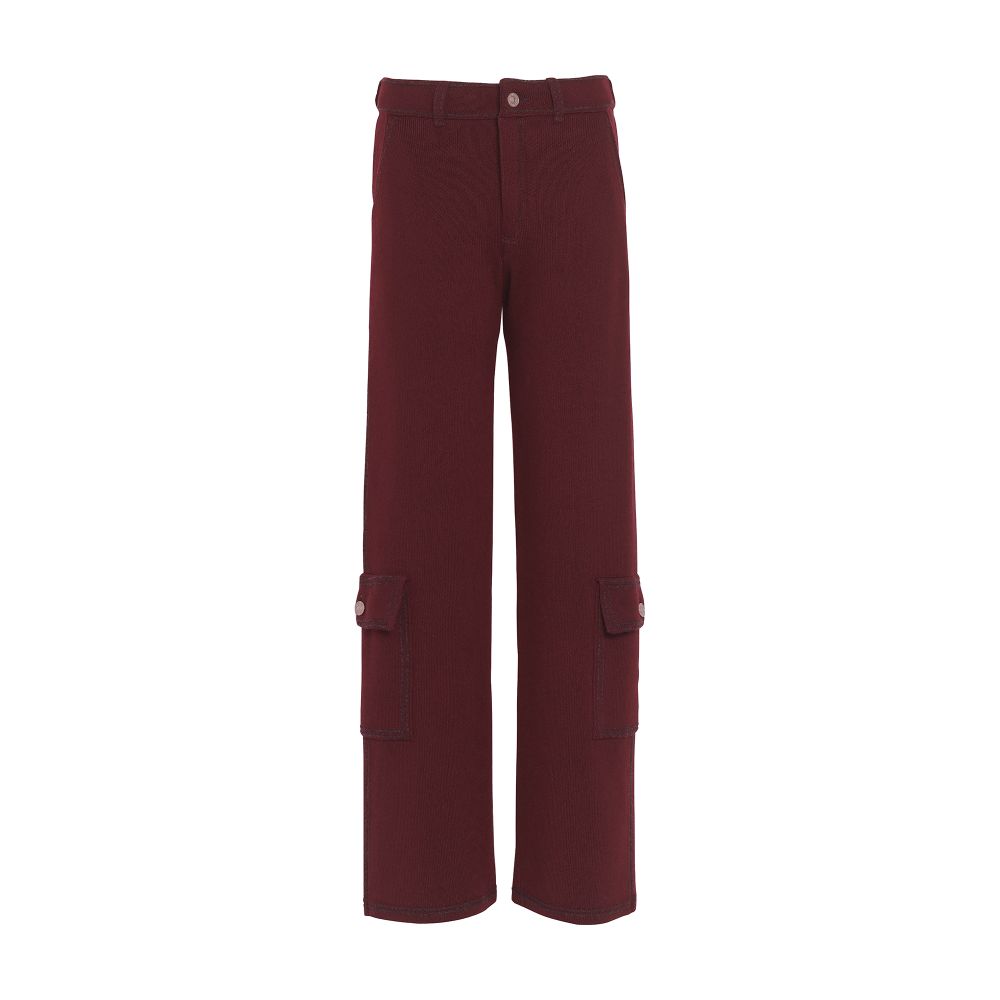 Barrie Denim cargo trousers in cashmere and cotton