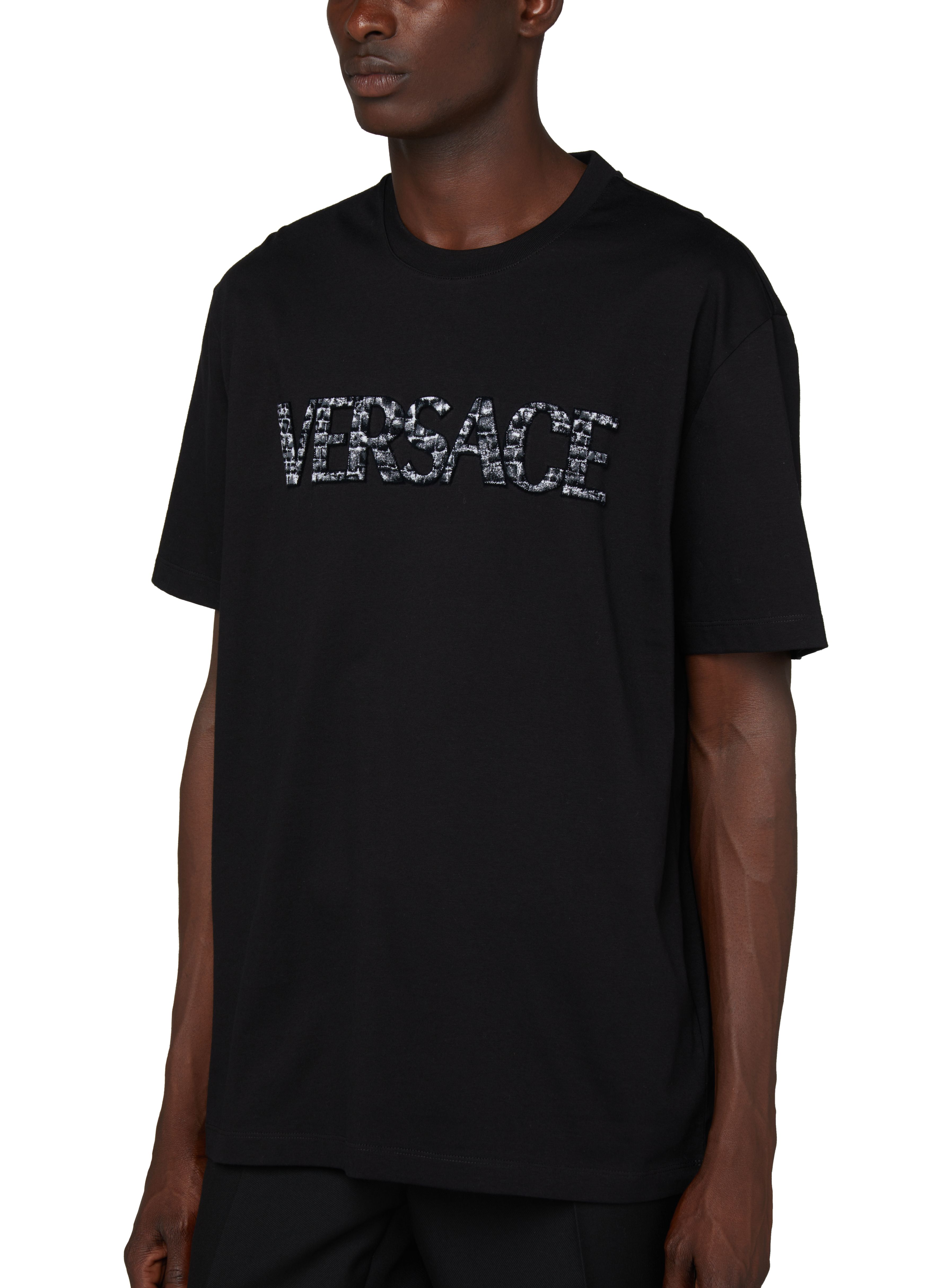 Versace Printed logo t-shirt