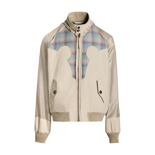 Maison Margiela Pendleton yoke bomber