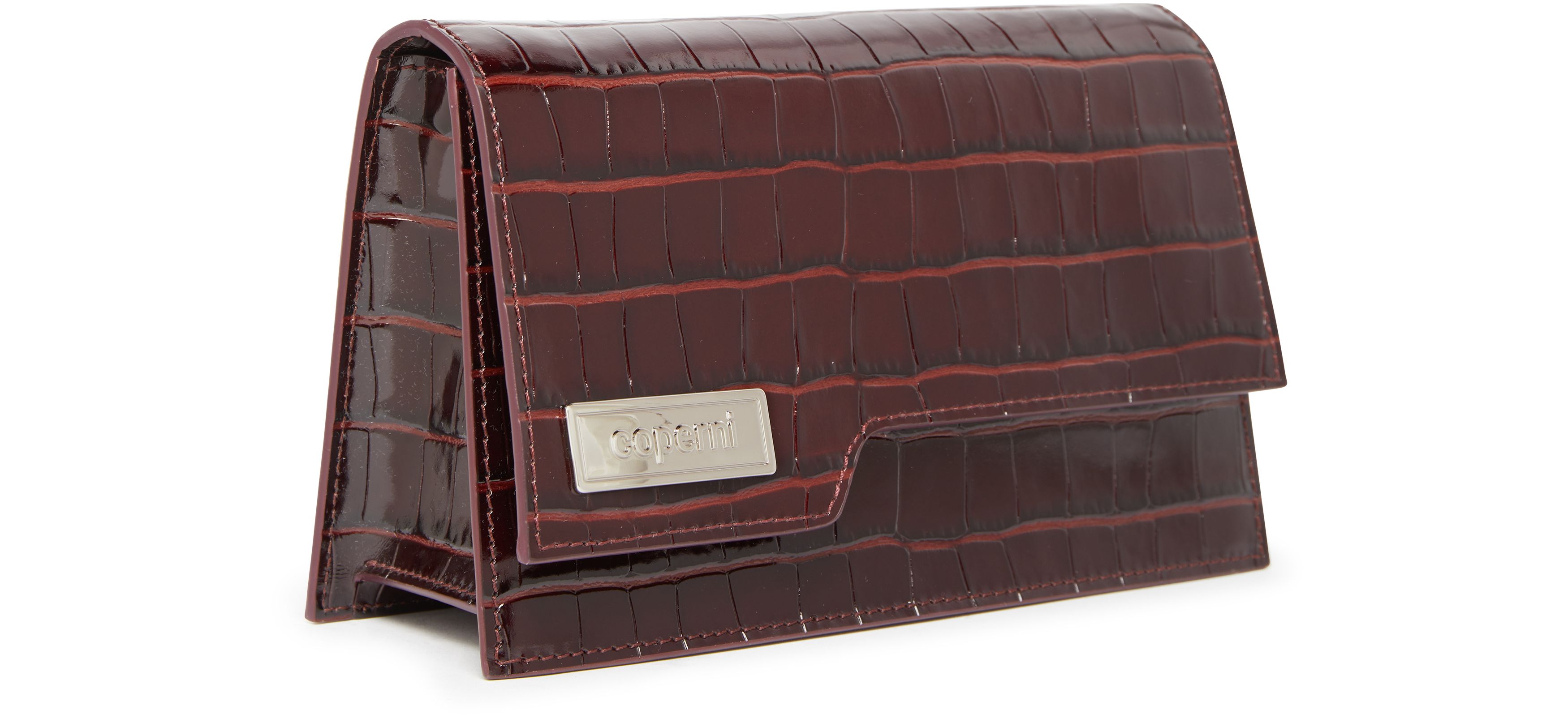 Coperni Croco mini briefcase