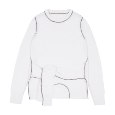 MM6 Maison Margiela Tied jumper