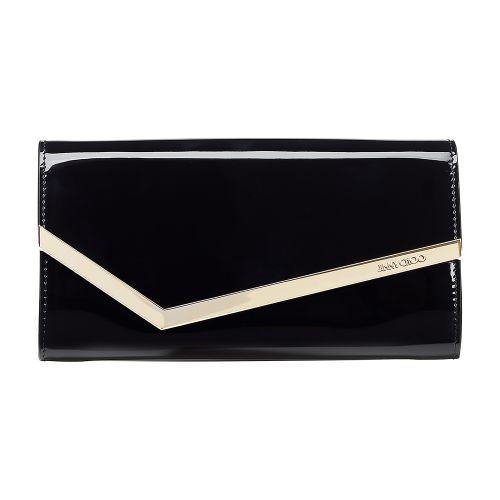 Jimmy Choo Emmie patent leather clutch