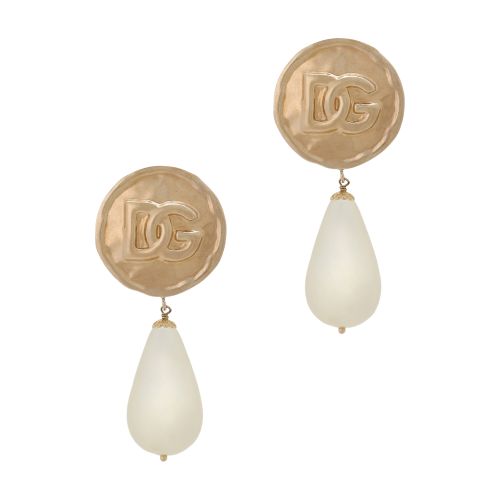 Dolce & Gabbana Drop-Shaped Pendant Earrings