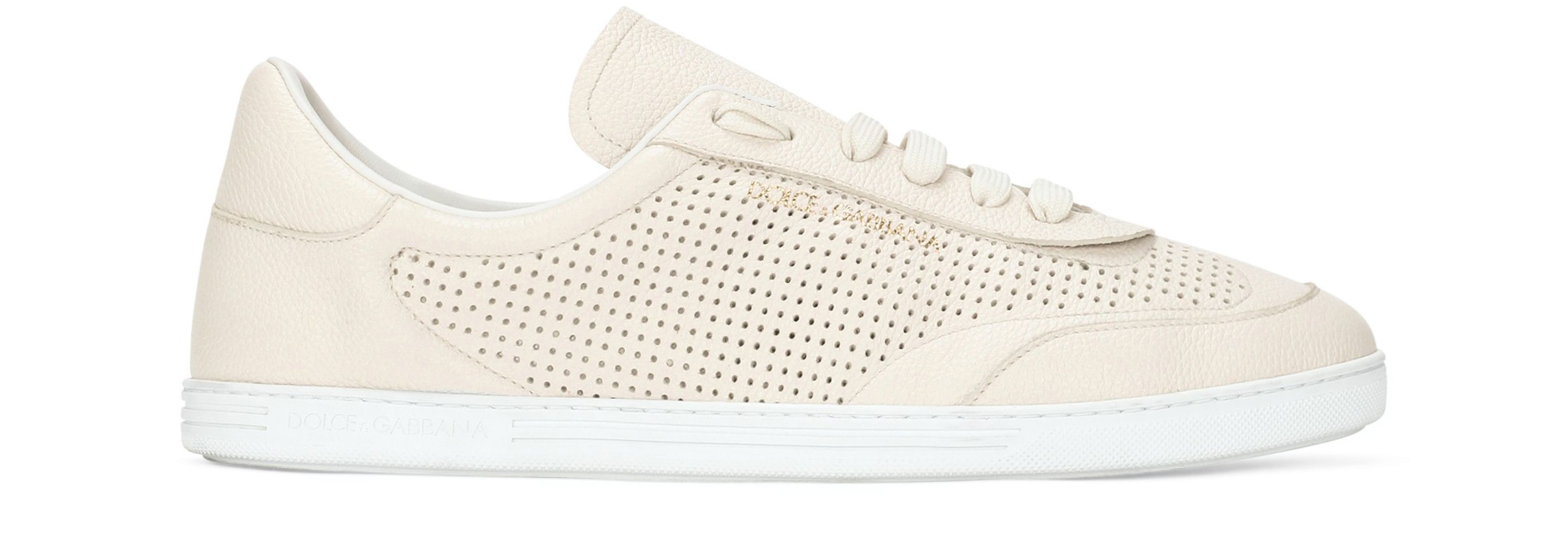 Dolce & Gabbana Perforated calfskin sneakers