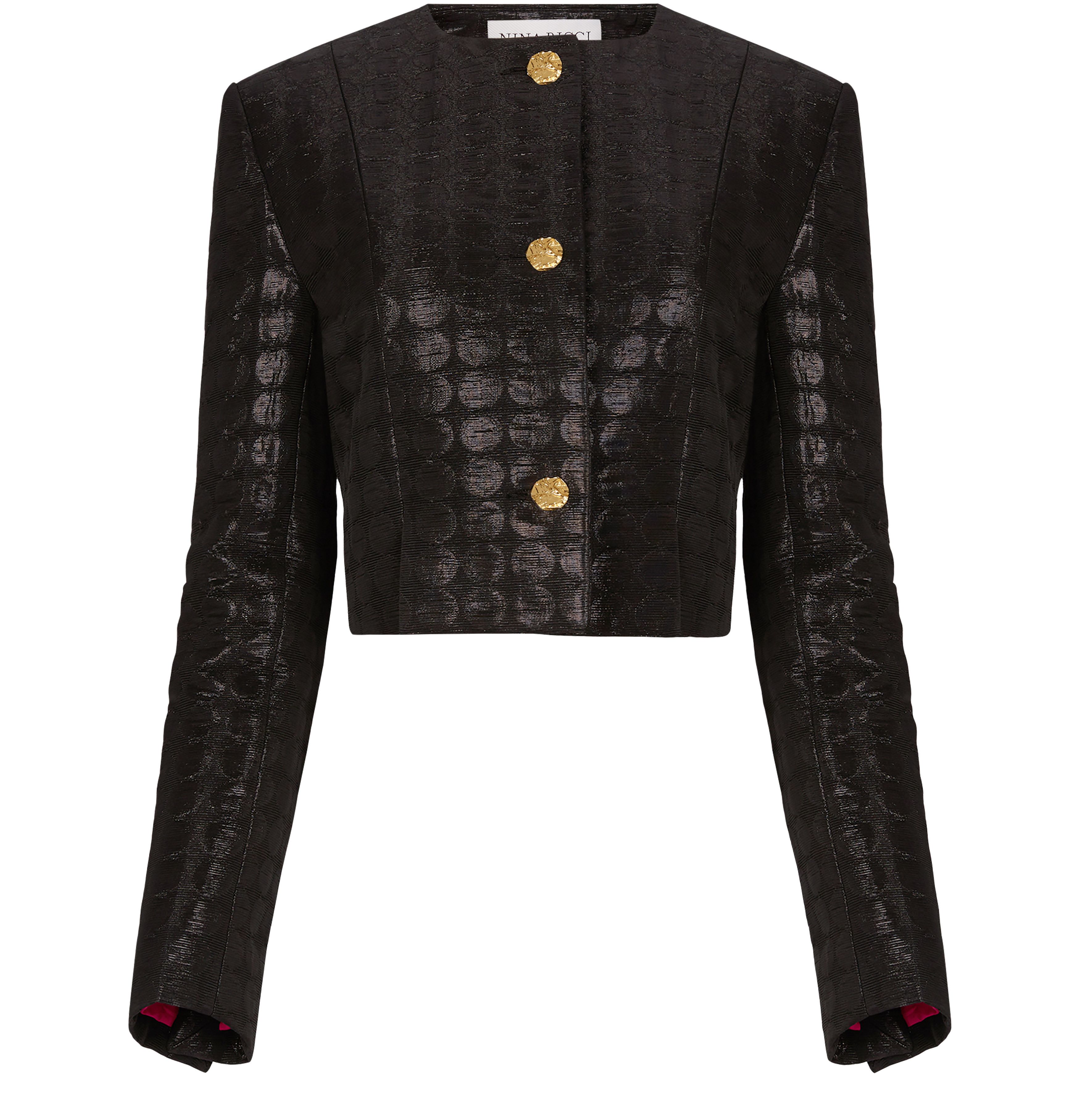 Nina Ricci Polka-dot jacquard jacket