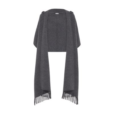 Brunello Cucinelli Knit scarf with hood