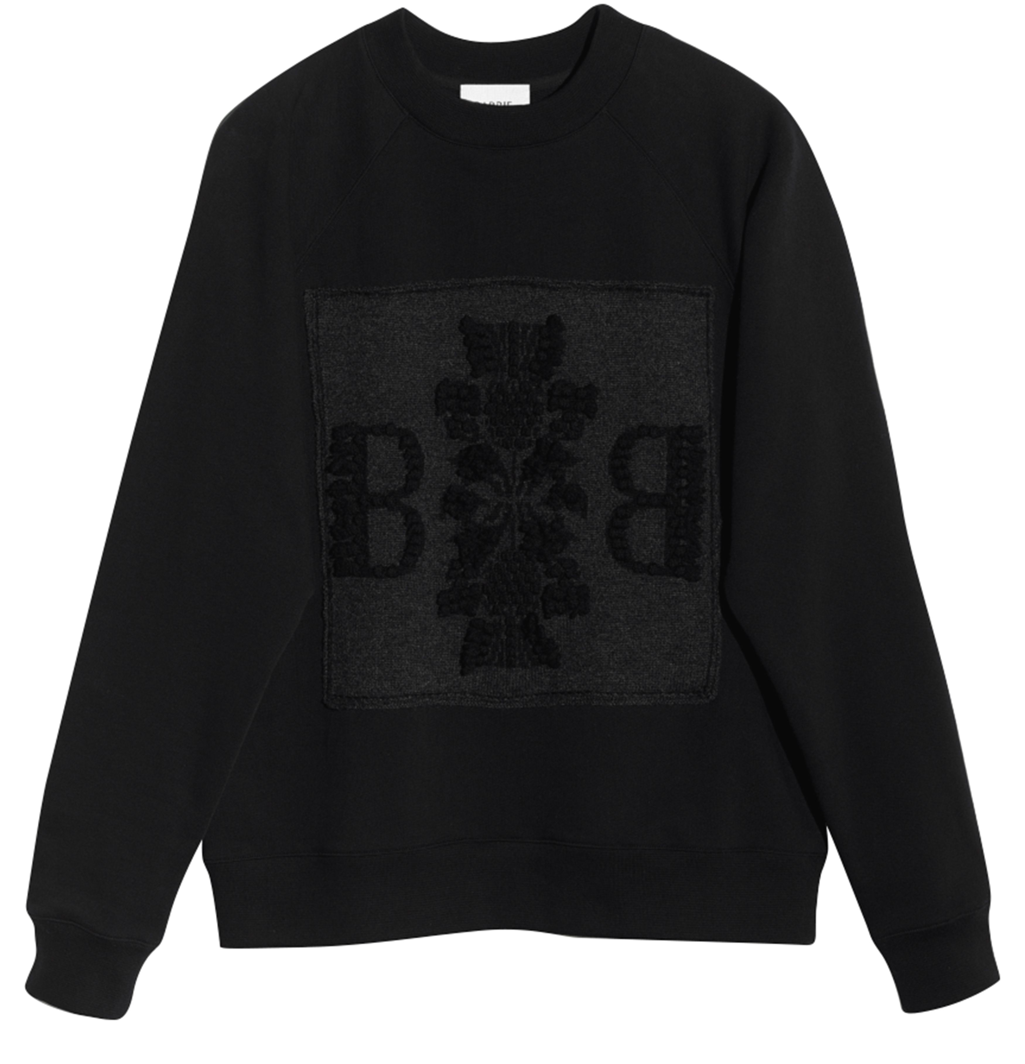 Barrie Sweatshirt with Barrie logo cashmere patch